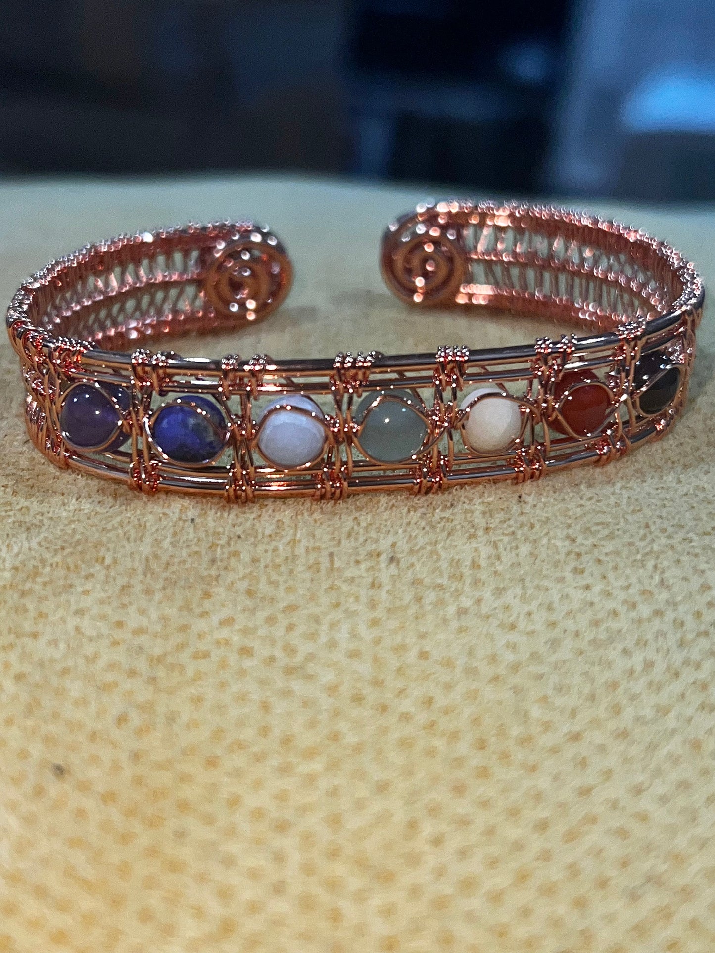 Copper Chakra Bracelet
