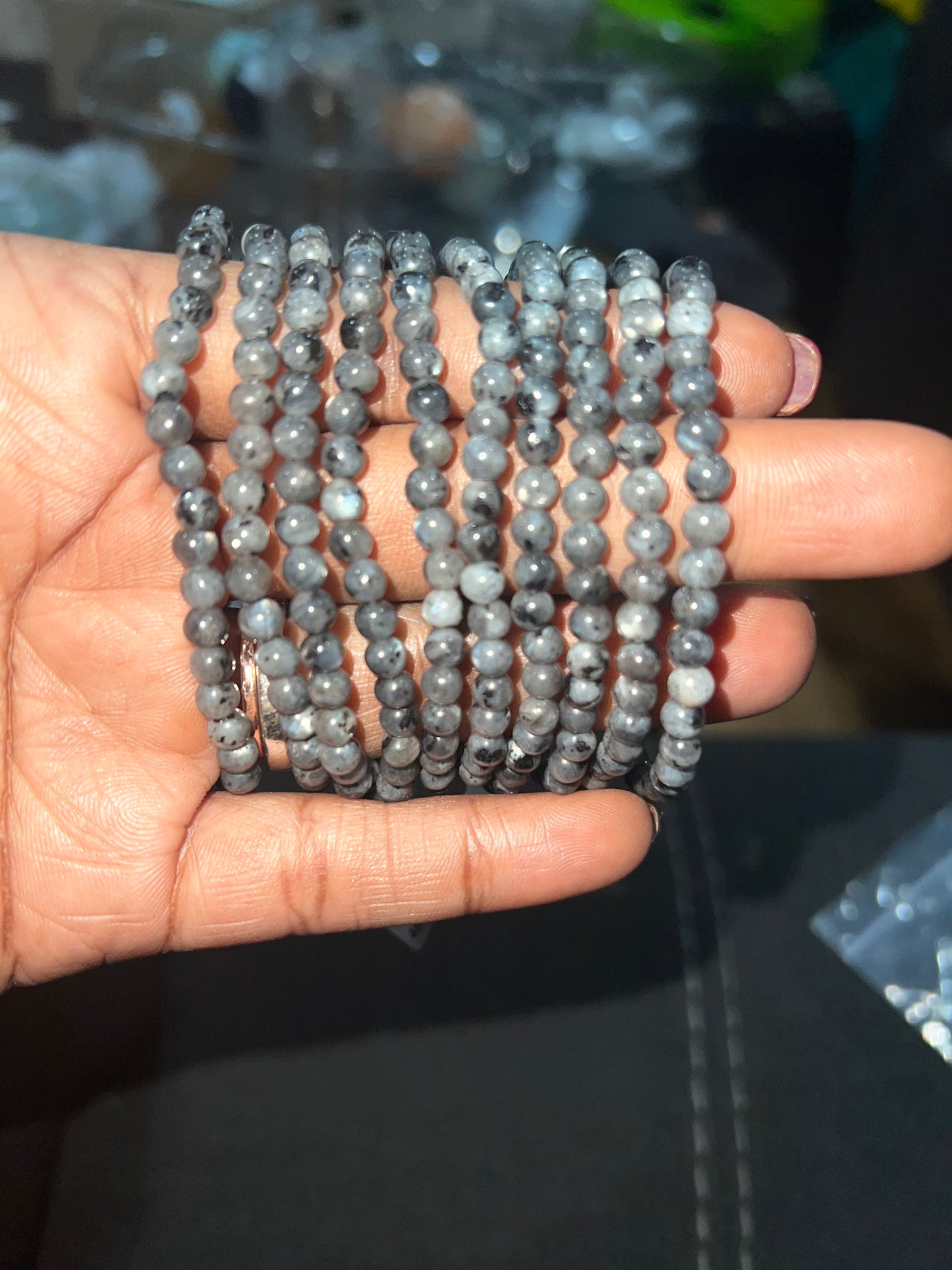 Labradorite Bracelet 4mm