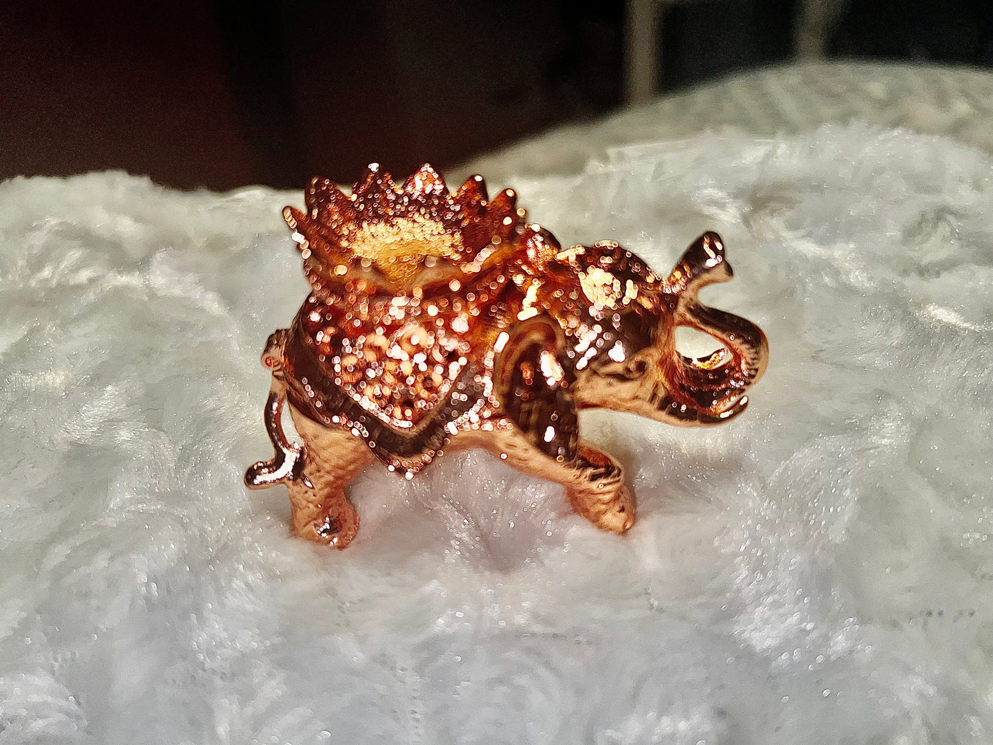 Elephant Crystal Holder