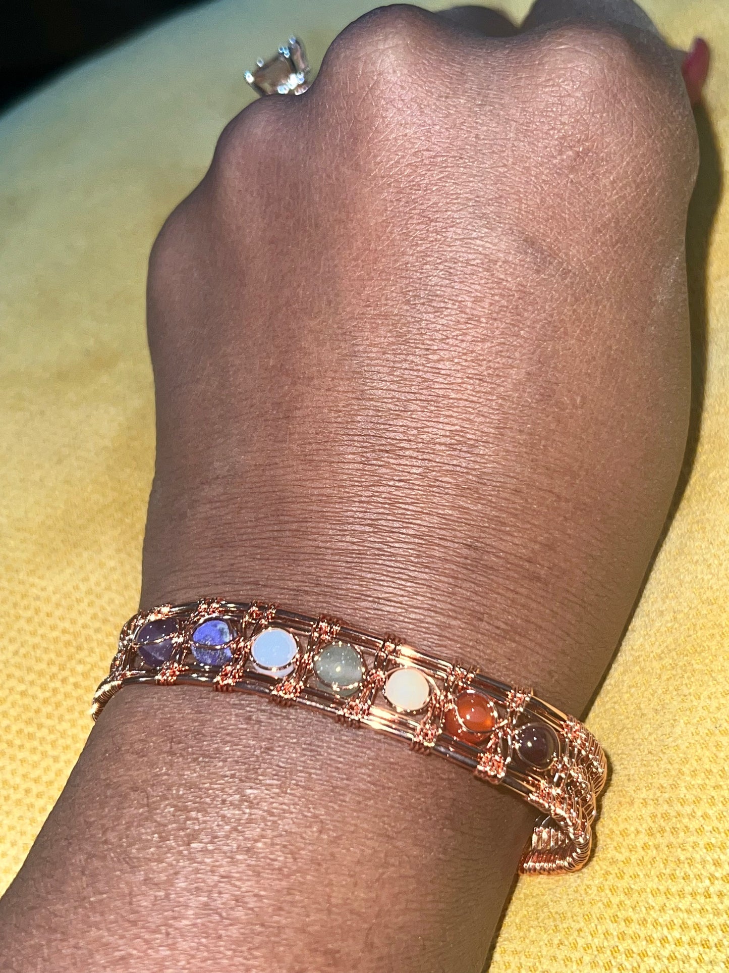 Copper Chakra Bracelet