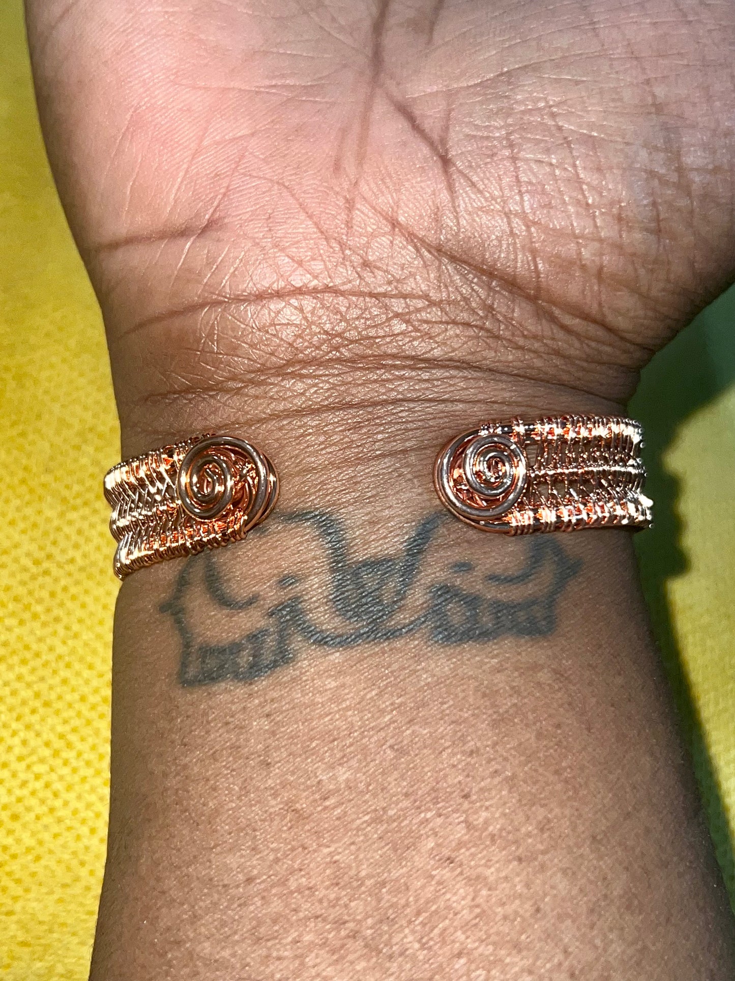 Copper Chakra Bracelet
