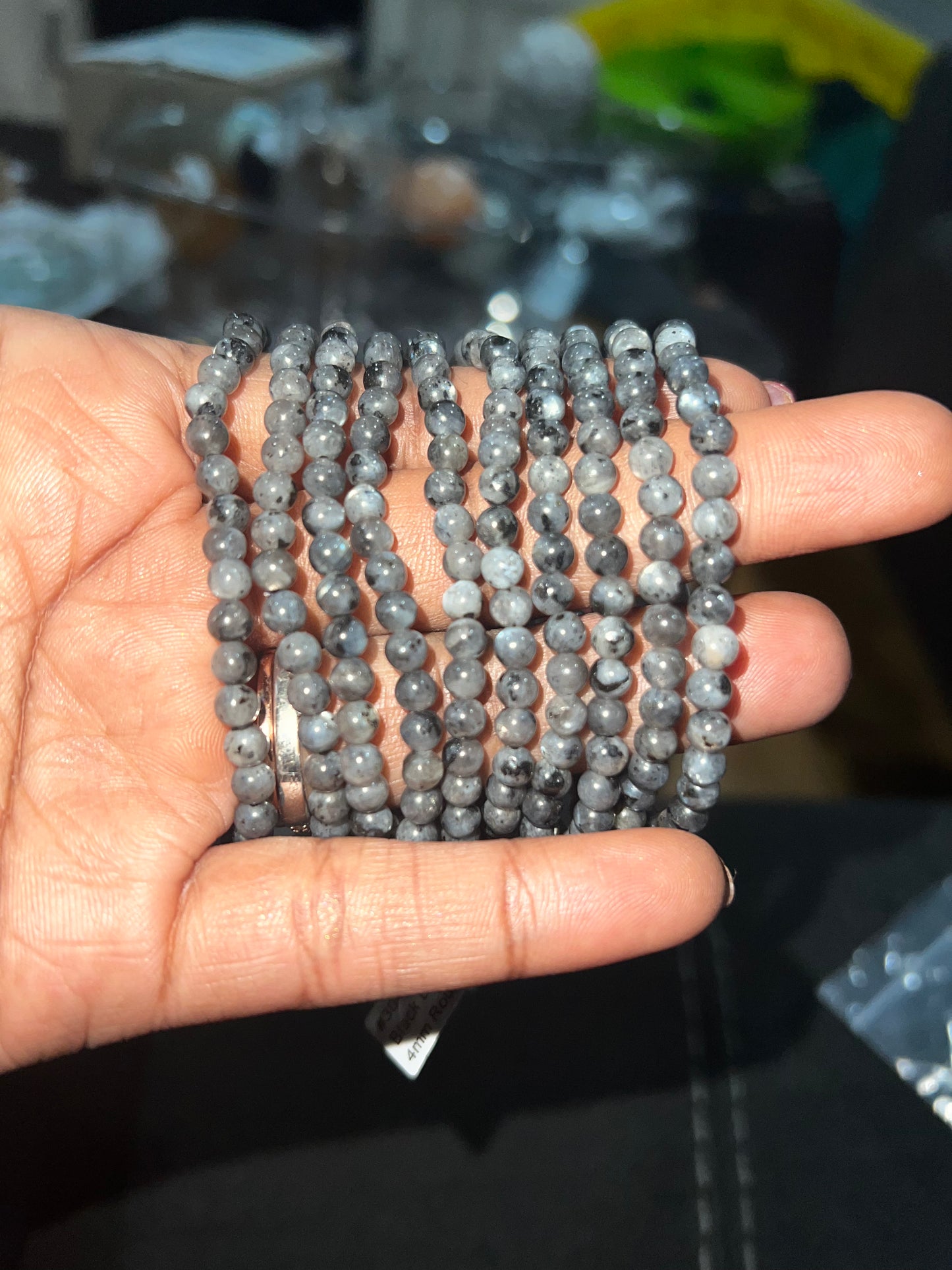 Labradorite Bracelet 4mm