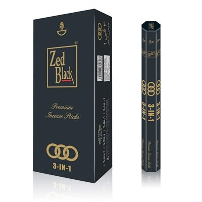 Zed Black - 3 in 1 Incense Sticks