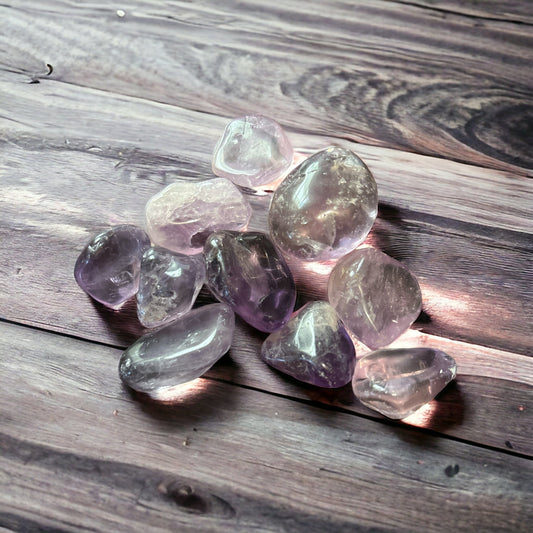 Polished Amethyst Tumble Stone