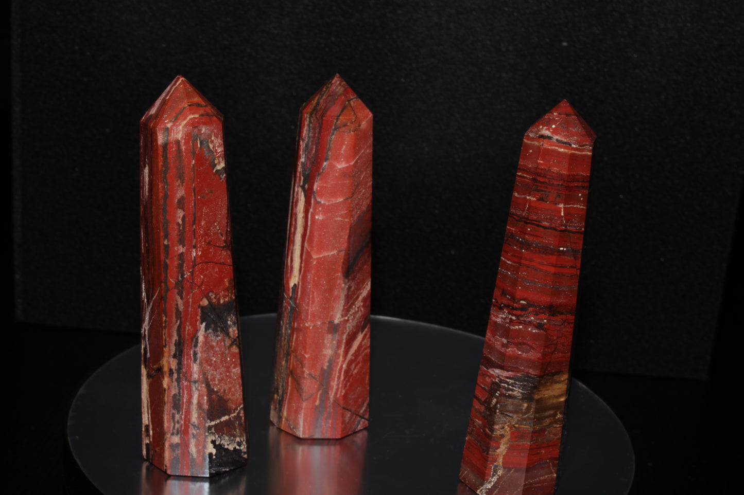 Banded Jasper Obelisk 3-4"