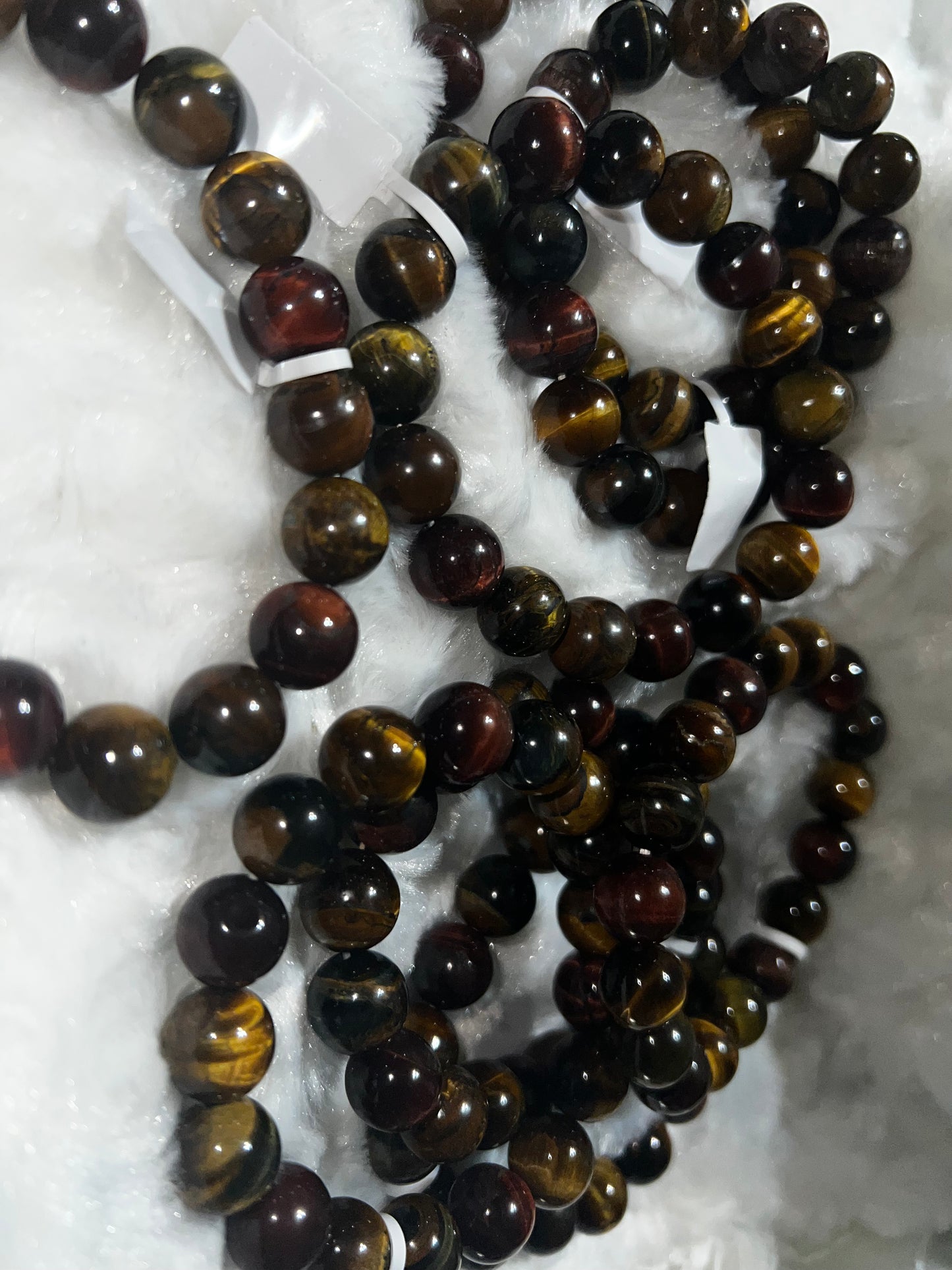 12mm Tiger's Eye Bracelet