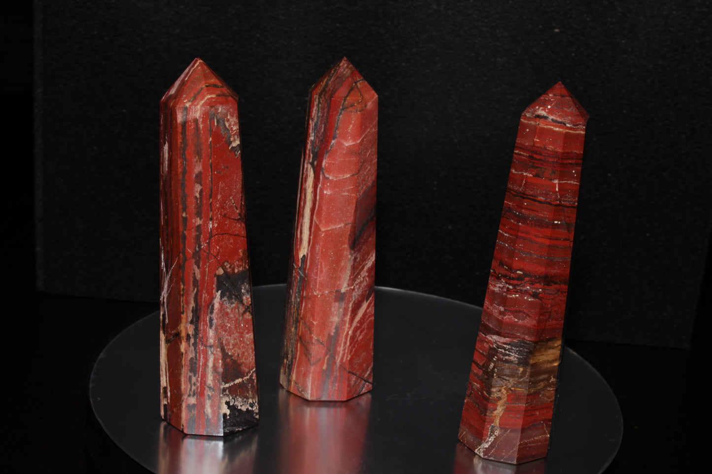 Banded Jasper Obelisk 3-4"